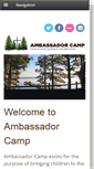 Mobile Screenshot of ambassador-camp.org